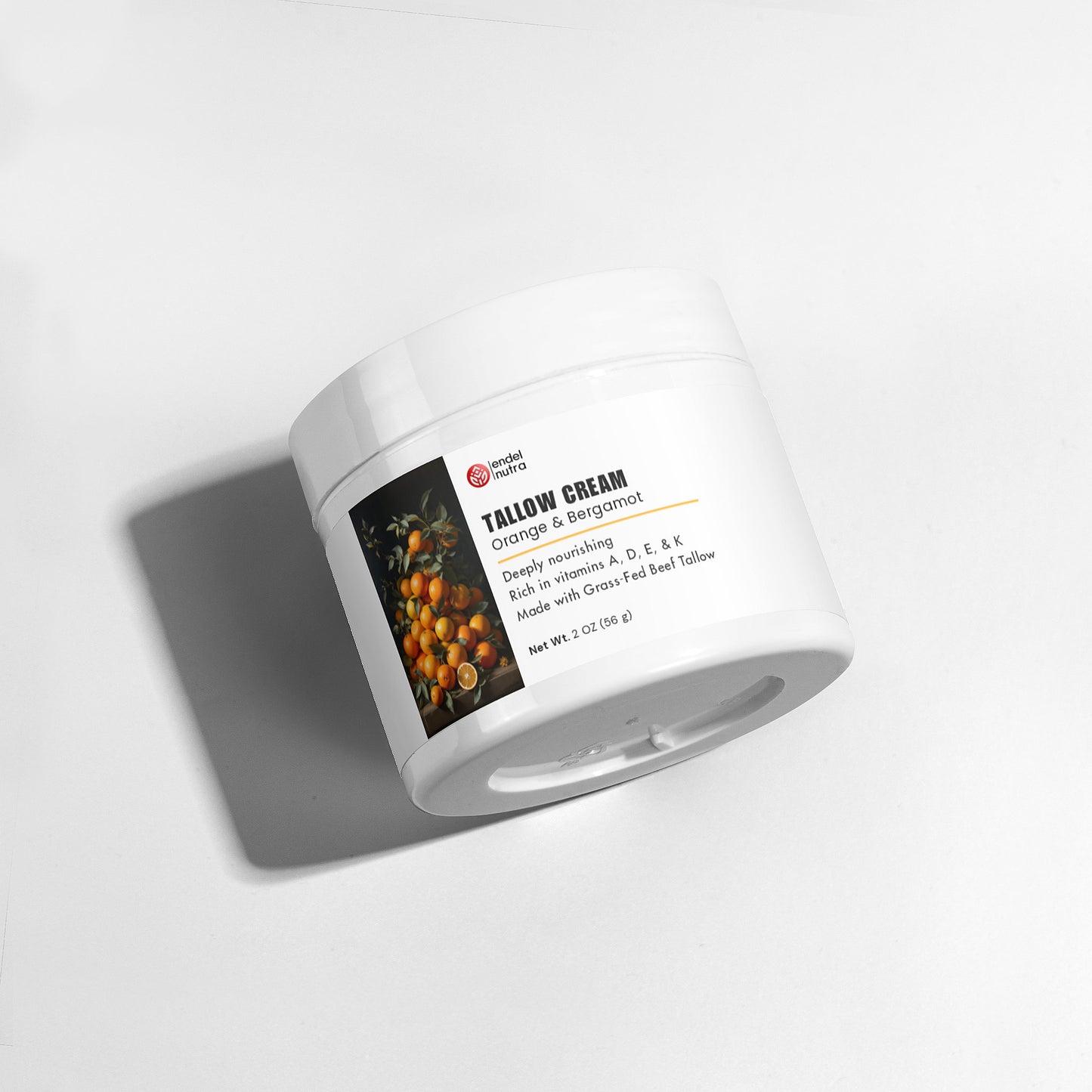 Tallow Cream Orange & Bergamot