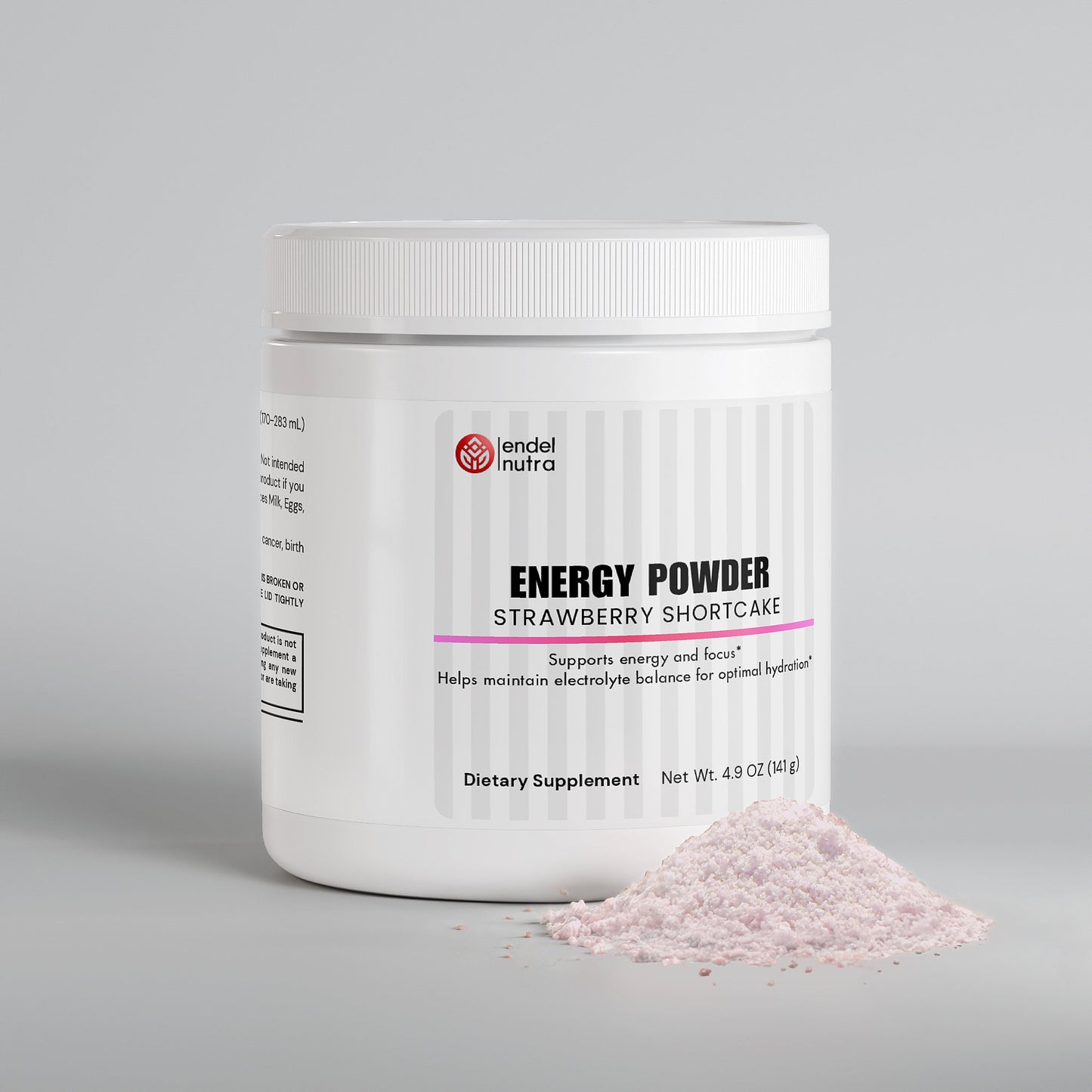 Energy Powder (Strawberry Shortcake)