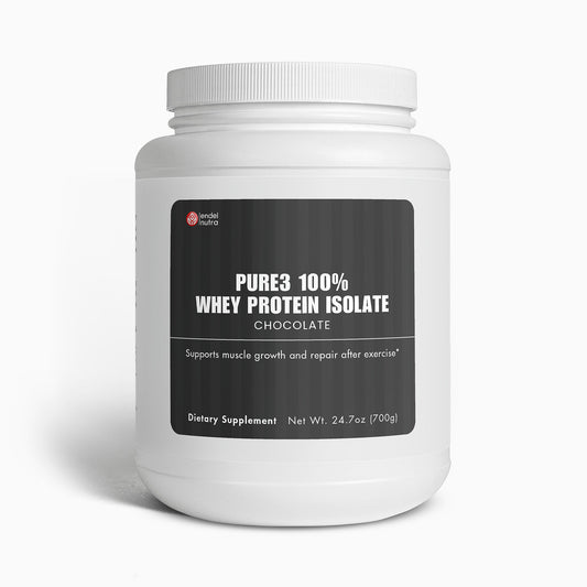 Pure3 100% Whey Protein Isolate (Chocolate)