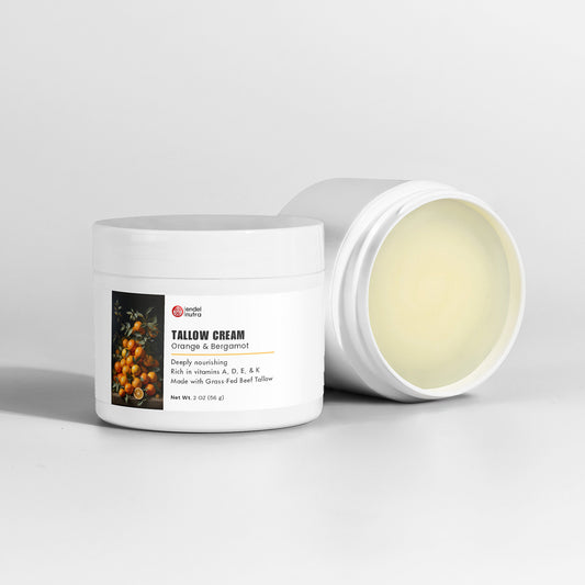 Tallow Cream Orange & Bergamot