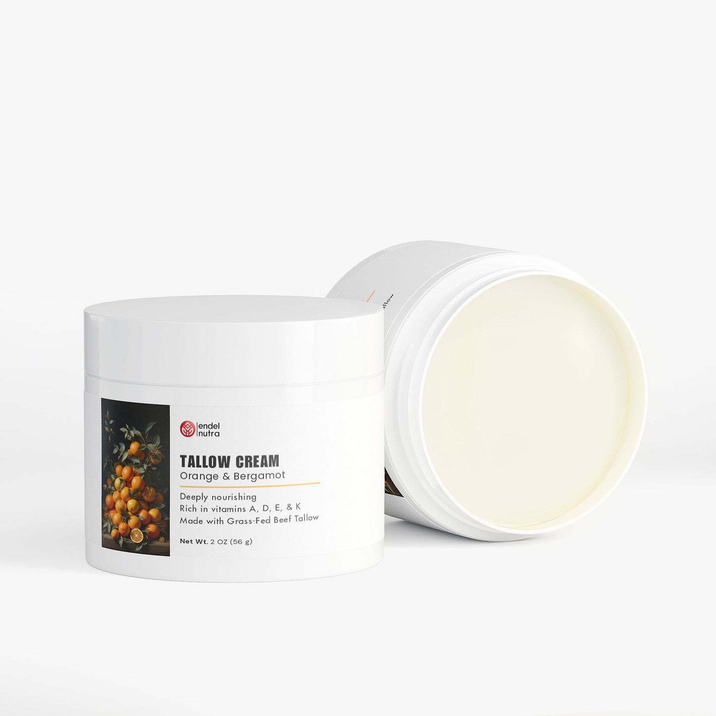 Tallow Cream Orange & Bergamot