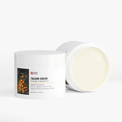 Tallow Cream Orange & Bergamot