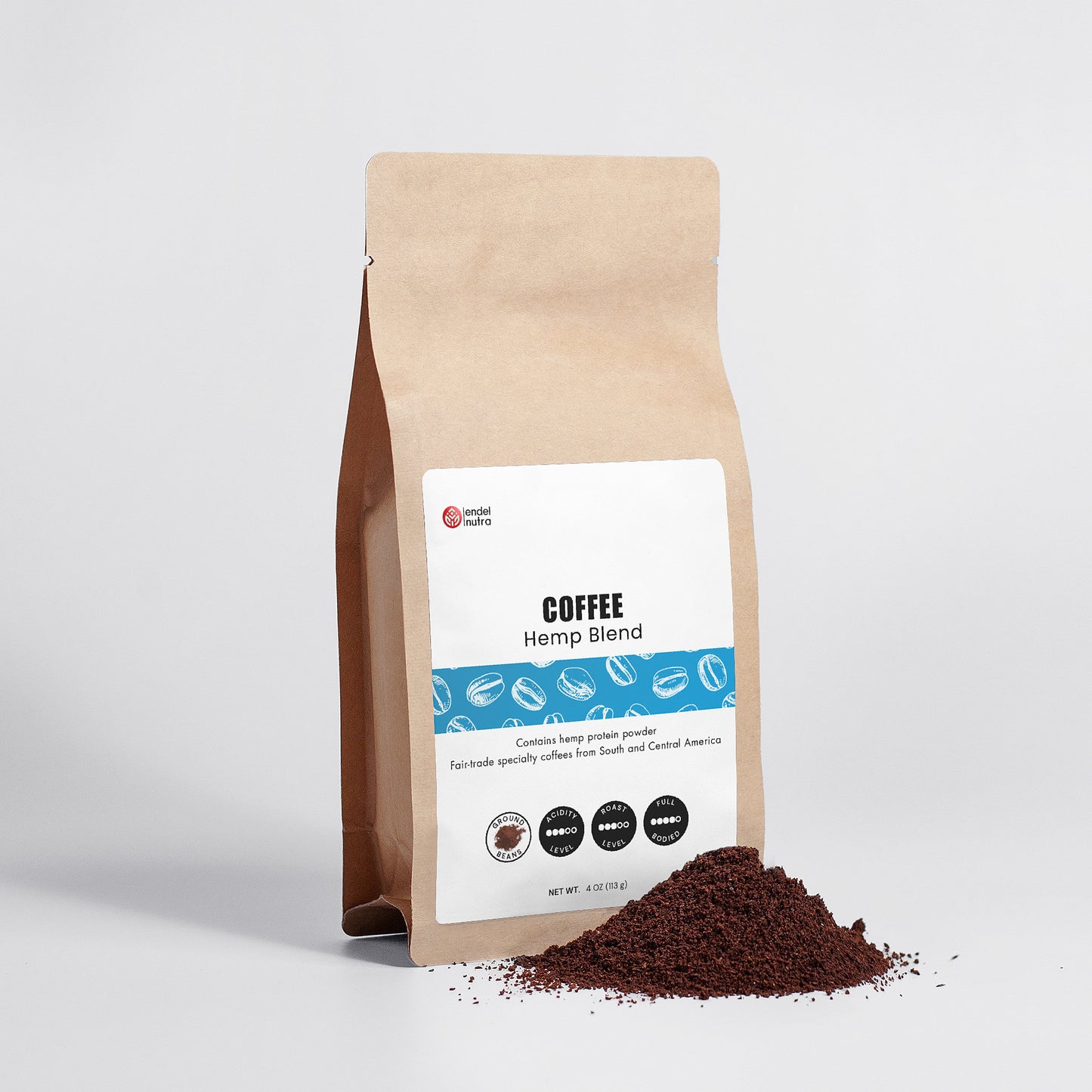 Hemp Coffee Blend - Medium Roast 4oz