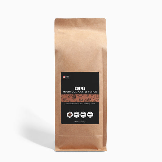 Mushroom Coffee Fusion - Lion’s Mane & Chaga 16oz