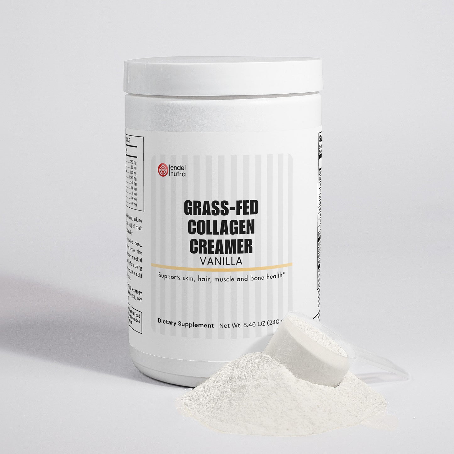 Grass-Fed Collagen Creamer (Vanilla)